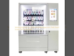 Vending Machine For Snacks And Beverages Anti-Theft Touch Screen Self Service Kiosk