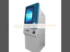 Standard Currency Exchange Kiosk Money Coin For Bank Self Service Machine