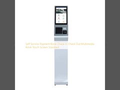 Self Service Payment Kiosk Check In Check Out Multimedia Kiosk Touch Screen Standard