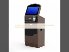 Fingerprint Self Service Atm Cash Deposit Machine Money Counting Machine Kiosk Automatic Teller