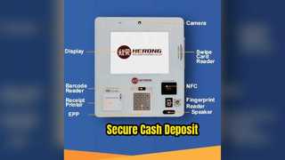 Cashless KIOSK-K06W User-friendly High Intelligent