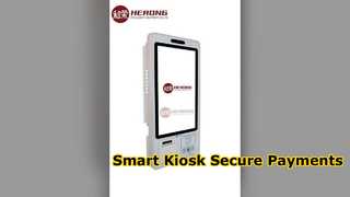 Smart Cashless Kiosk K35W Secure Payments