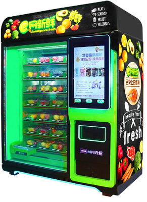 Vending Machine Of Fresh Fruits Vegetables Salads Intelligent Single-Cabinet Commercial Sale Machine