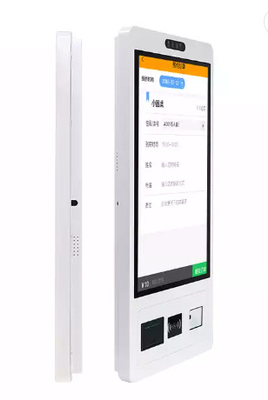 self service order payment touch screen barcode scanner kiosk