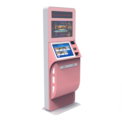 19 Inch Touch Screen Self Service Hotel Check-in Kiosk Machine OEM Machine