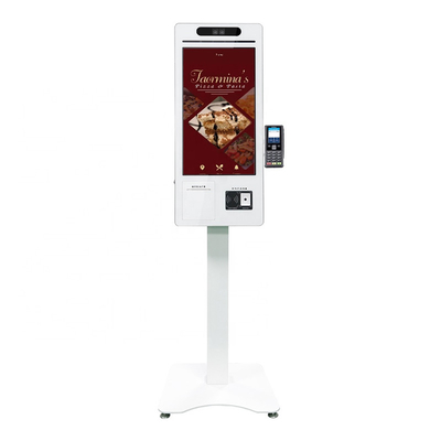 24" Touch Screen Self Service Ordering Machine Payment POS System Kiosk