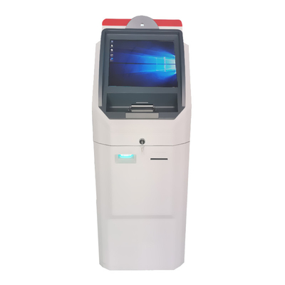 Withdraw And Deposit Cash ATM Machine Kiosk With 19 Inch Touch Screen