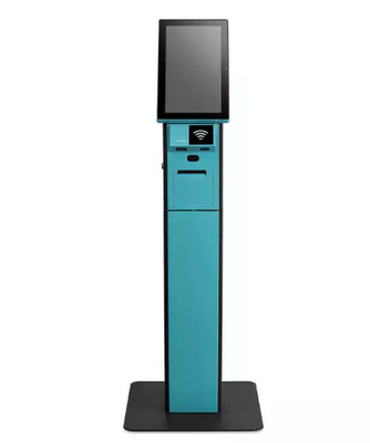 Outdoor Self Ordering Kiosk Touch Screen Machine Service Payment Terminal