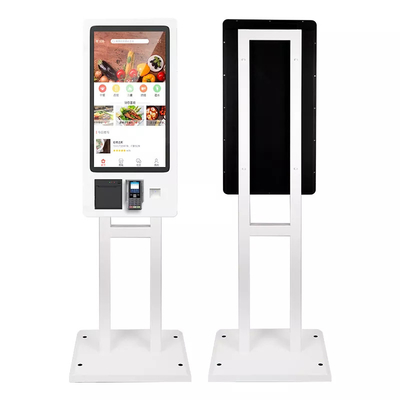32 Inch Touch Screen Pos Systems Self Pay Kiosk For Fast Food Restaurants