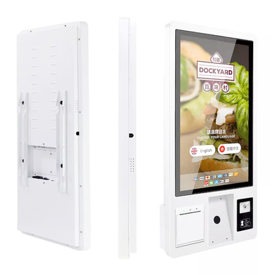 Touch Screen Stands Digital Self Service Kiosk Checkout Payment Ordering Restaurant Order