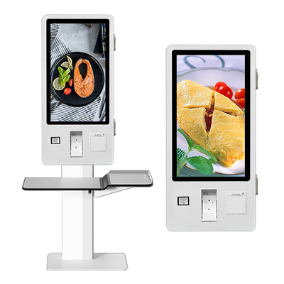 Touch Screen Self Service Checkout Kiosk Payment Automated Order Machine For Store