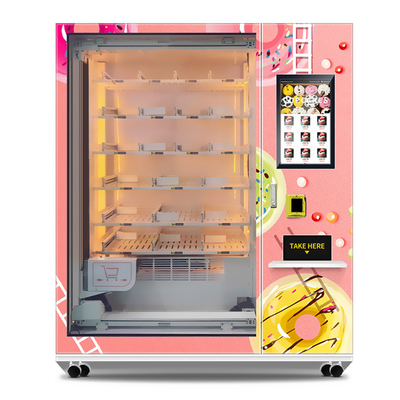 CCC FCC Salad Fresh Food Vending Machine Kiosk For Indoor
