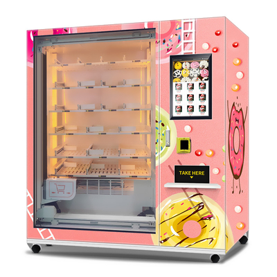 CCC FCC Salad Fresh Food Vending Machine Kiosk For Indoor