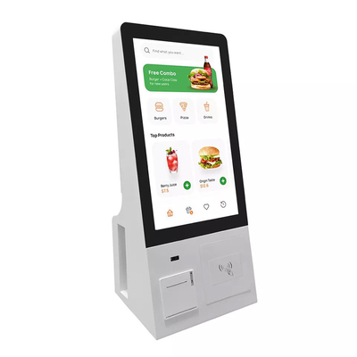 Touch Screen Self Ordering Kiosk Tablet Payment Machine for Restaurant