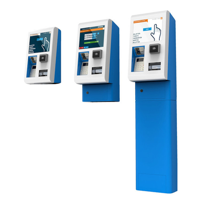 Touch Screen Self Service Cashless Ticket Vending Machine for Supermarket