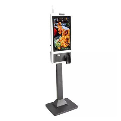 Touch Screen Self Ordering Kiosk Payment Terminal Machine for Supermarket