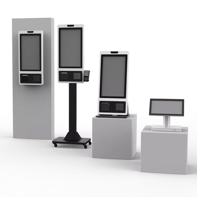 Touch Screen Self Ordering Kiosk Payment Terminal Machine for Supermarket