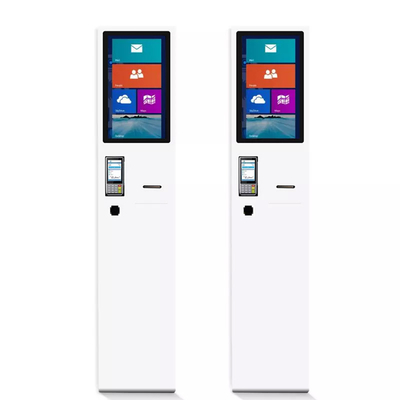 22 Inch Touch Screen Self Ordering Cashless Payment Kiosk For Restaurant