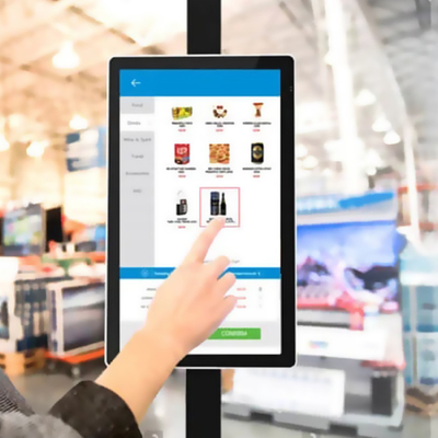 HD Camera Self Service Kiosk Airport Super Market Payment