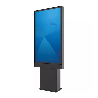 Floor Standing Waterproof 55 Inch Touch Screen Kiosk For Advertising