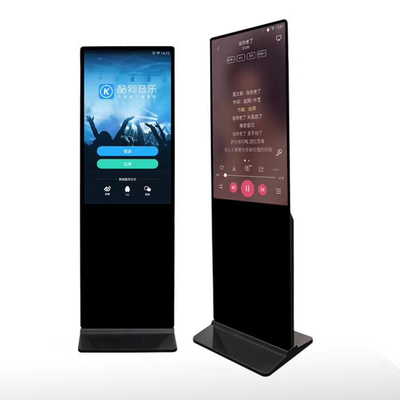 Ultra Narrow Frame Indoor Digital Signage LCD Display Or Touch Screen Monitor