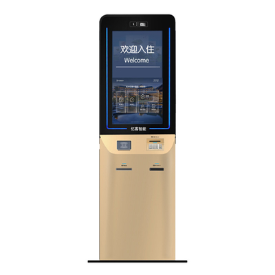Self Service Kiosk For Hotel Check In/Out OR Restaurant Food Order Convenient Machine