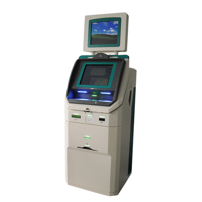 Dual Screen Atm Machine Banking Bill Payment For Cash In And Cash Out