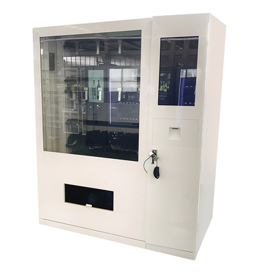 Vending Machine For Snacks And Beverages Anti-Theft Touch Screen Self Service Kiosk
