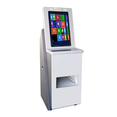 19 Inch pc touch Screen Keyboard card dispensing self service payment Kiosk