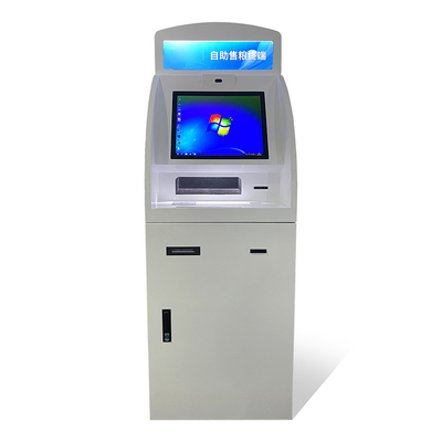 Hot Selling Touch Screen Self Service Cash Dispenser A4 Report Printer Self Service Kiosk Atm Machine