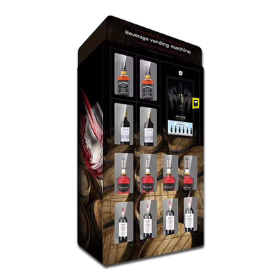 22 Inch Touch Screen Bevrage Vending Machine Water Alcohol Dispenser Kiosk