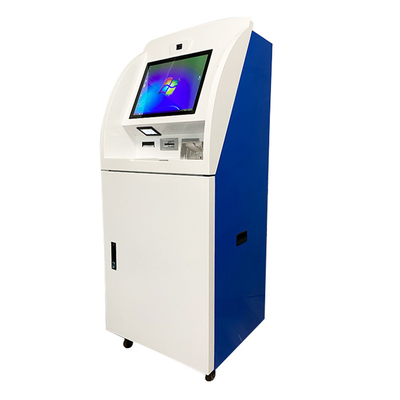 24 Inch Self Service Cash Deposit Machine Touch Screen Bank Teller Machine