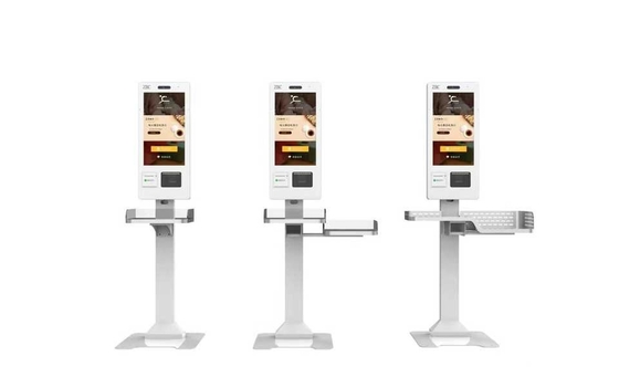 Order Payment Cost Charge Pos Kiosk System Thermal Printer Payment Kiosk Ticket Vending Machine