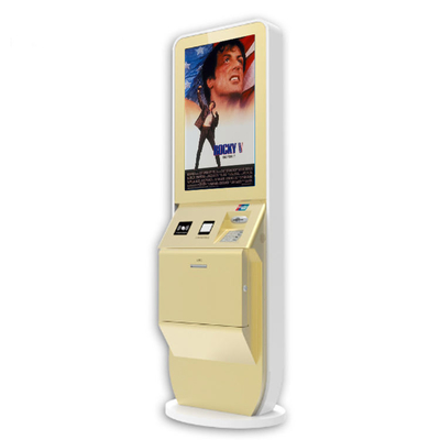 payment Kiosk machine with card dispenser barcode scanner NFC reader