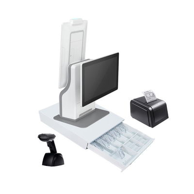 touch screen electronic queue restaurant desktop self order kiosk self payment kiosk