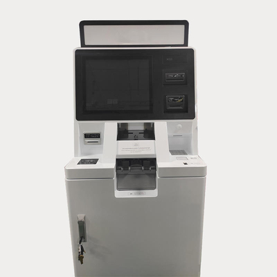 Intelligent Withdrawal ATM Machine Deposit And Withdrawal Bank Screen Booth