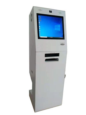 Floor Standing Windows OS Cash Deposit Machine Support Dual Screen