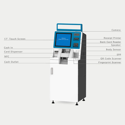 350cd/M2 Automatic Cash Deposit Machine With 80mm Thermal Printer