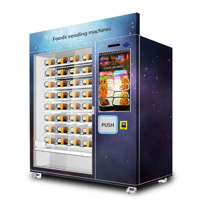 Custom Patterned Vending Machine Kiosk For Food Beverage Blind Box