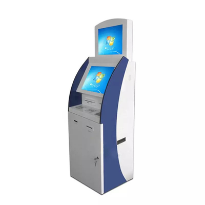 19" Screen ATM Cash Machine Self Service Cash Deposit Machine Money Kiosk