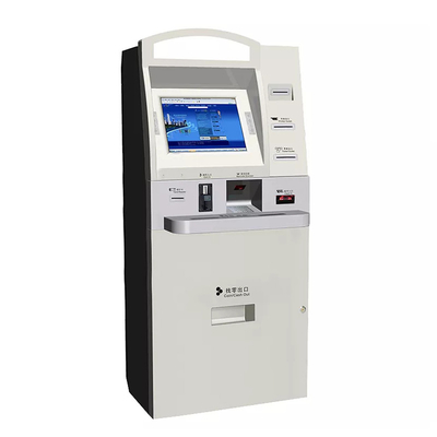 Indoor Coffee Shop Self Payment Kiosk With Camera NFC Reader
