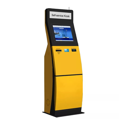 Touch Screen Cash Payment Atm Kiosk Self Service Currency Exchange Machine