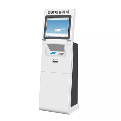 Touch Screen Cash Payment Atm Kiosk Self Service Currency Exchange Machine