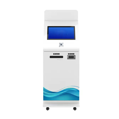Fingerprint Self Service Atm Cash Deposit Machine Money Counting Machine Kiosk Automatic Teller