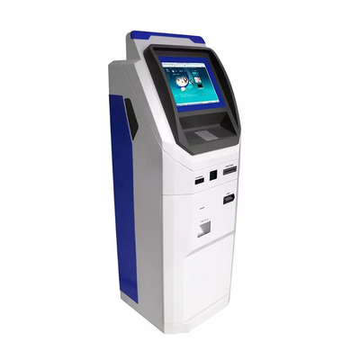 CPU I3 120G ATM Cash Machine Double Touch Screen Self Service Kiosk