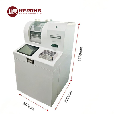 16GB Memory Smart Cash Deposit Machine Automatic Banknote Deposit Machine
