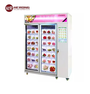 600W 220V Cooling Locker Vending Machine With 32 Items