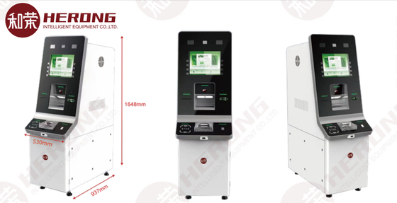 High Security Lobby CRM Money Counter ATM System Cash Recycling Machine R06L