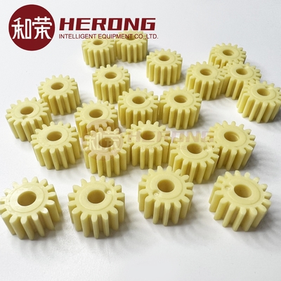 Wincor CMD-V4 Dispenser Module Accessory Motor 15 Tooth Yellow Gears X 2