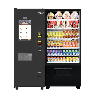 Coffee Tea Vending Machine Hot Or Iced Outdoors With 20 Inches Smartscreen